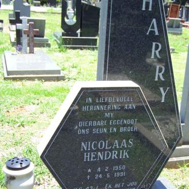 MORKEL Nicolaas Hendrik 1950-1991