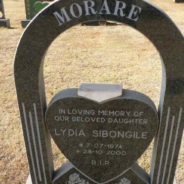 MORARE Lydia Sibongile 1974-2000