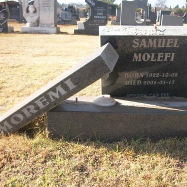 MOREMI Samuel Molefi 1922-2005