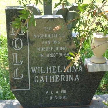 MOLL Wilhelmina Catherina 1911-1993