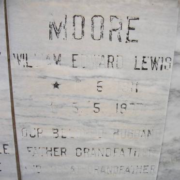 MOORE William Edward Lewis 1911-1977