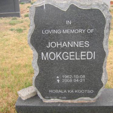 MOKGELEDI Johannes 1962-2008