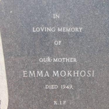 MOKHOSI Emma -1949