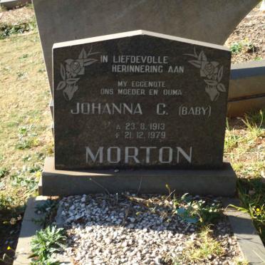 MORTON Johanna C. 1913-1979
