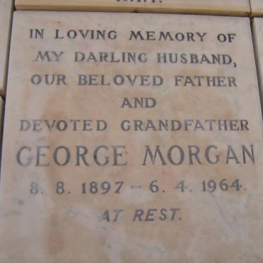 MORGAN George 1897-1964