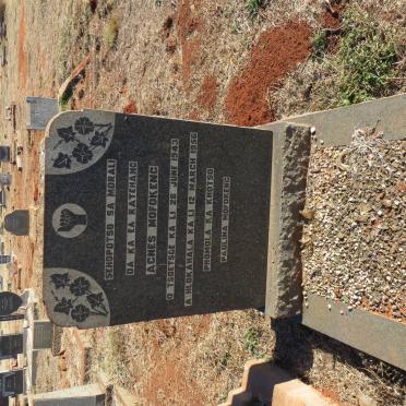 MOFOKENG Agnes 1943-1956