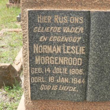 MORGANROOD Norman Leslie 1905-1944
