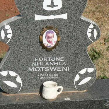 MOTSWENI Fortune Nhlanhla 2001-2009