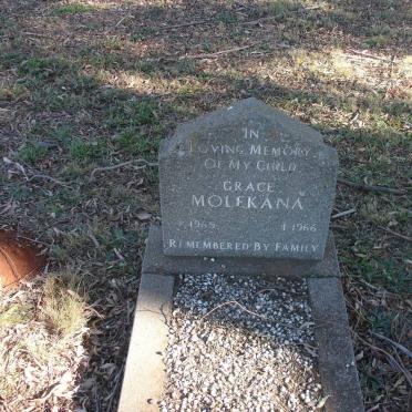 MOLEKANA Grace 1965-1966