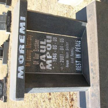 MOREMI Paul Mpou 1946-2001