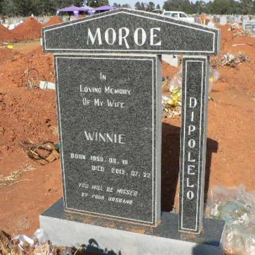 MOROE Dipolelo Winnie 1959-2013