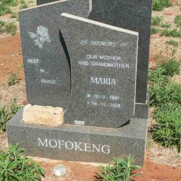 MOFOKENG Maria 1941-2008