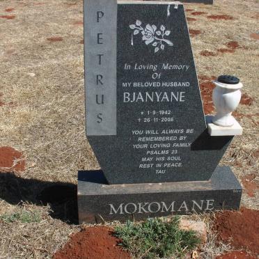 MOKOMANE Petrus Bjanyane 1942-2006