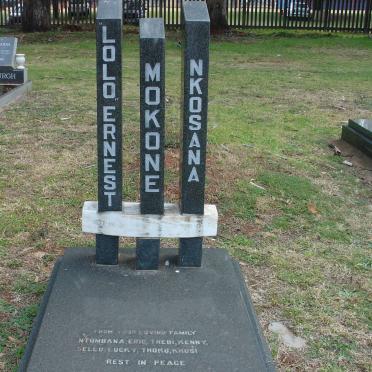 MOKONE Ernest Nkosana 1977-1998