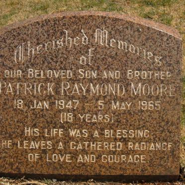 MOORE Patrick Raymond 1947-1965