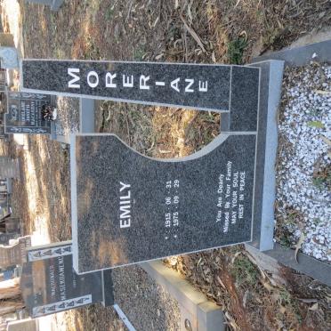 MORERIANE Emily 1915-1975