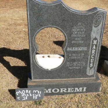MOREMI Balemogeng Marcus 1961-2004