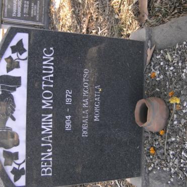 MOTAUNG Benjamin 1904-1972