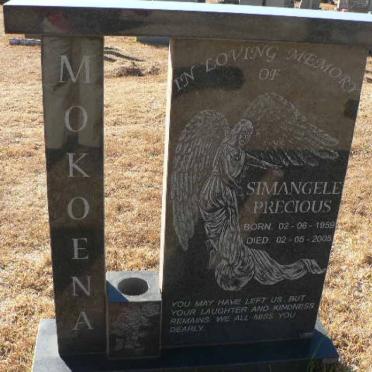 MOKOENA Simangele Precious 1959-2005