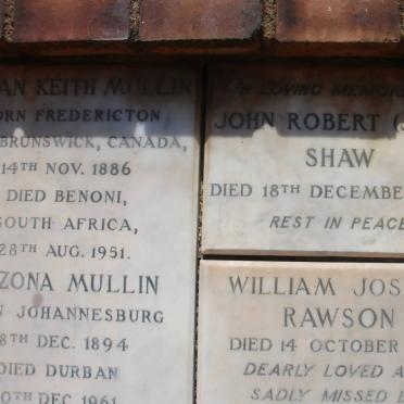 MULLIN :: SHAW :: RAWSON