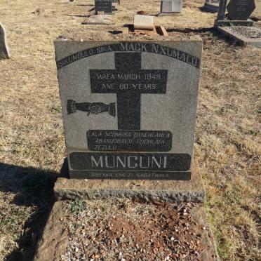 MUNGUNI Mack Nxumalo -1949