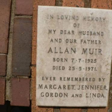 MUIR Allen 1925-1971
