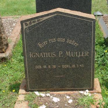 MULLER Ignatius P. 1876-1947