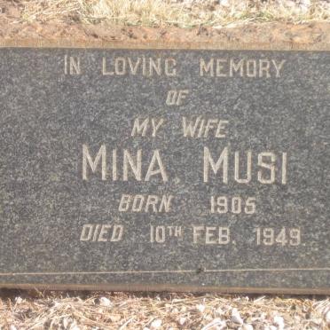 MUSI Mina 1905-1949