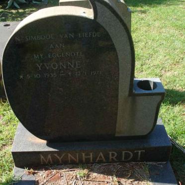 MYNHARDT Yvonne 1935-1971
