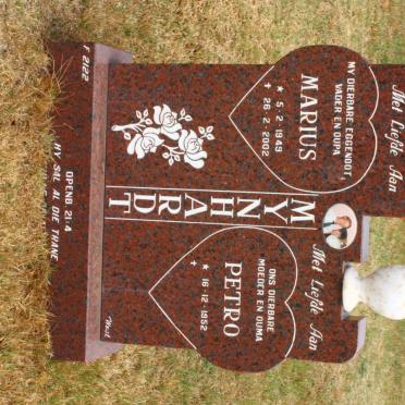 MYNHARDT Marius 1949-2002 &amp; Petro 1952-