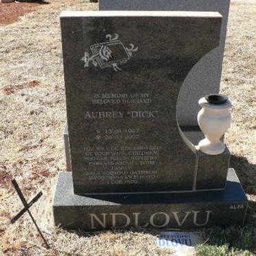 NDLOVU Aubrey 1967-2007