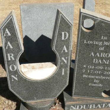 NDUBATA Aaron Dani 1960-2004