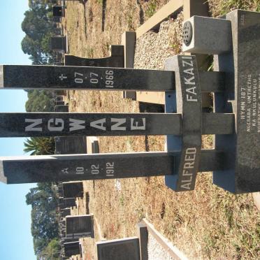 NGWANE Alfred Fakazi 1912-1966