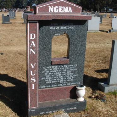 NGEMA Dan Vusi 1955-2004