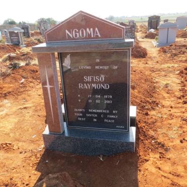 NGOMA Sifiso Raymond 1979-2013