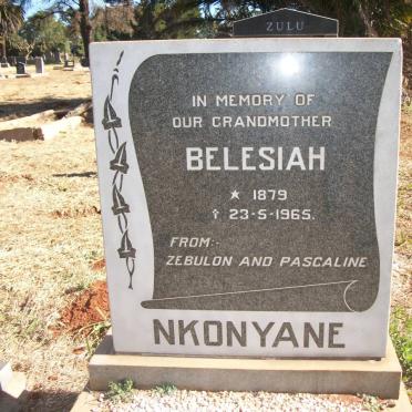 NKONYANE Belesiah 1879-1965