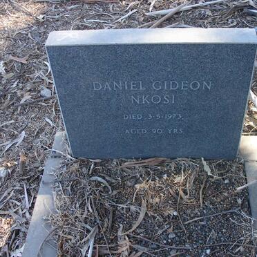 NKOSI Daniel Gideon -1973
