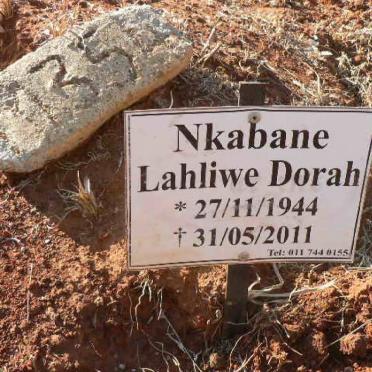 NKABANE Lahliwe Dorah 1944-2011