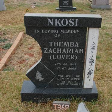 NKOSI Themba Zachariah 1947-2008