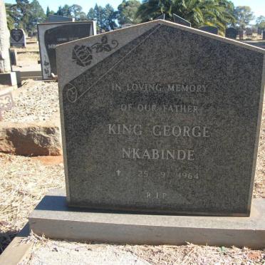 NKABINDE King George -1964