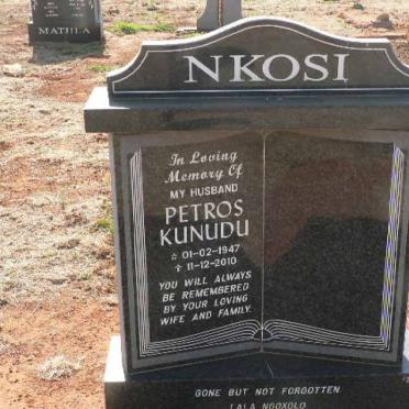 NKOSI Petros Kunudu 1947-2010