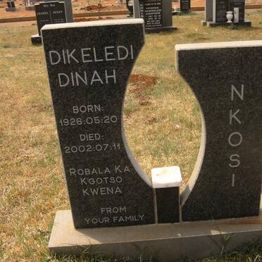 NKOSI Dikeledi Dinah 1926-2002