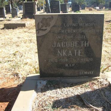 NKATE Jacobeth 1938-1970