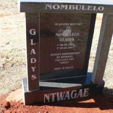 NTWAGAE Gladys 1955-2007