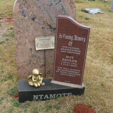 NTAMOTE Boy Paulus 1946-2008 :: SKHOSANA Washington Shindi 1951-2008