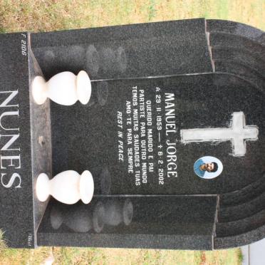 NUNES Manuel Jorge 1959-2002