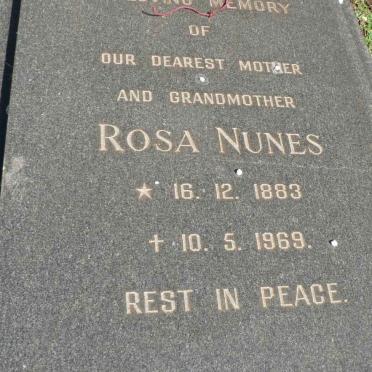 NUNES Rosa 1883-1969