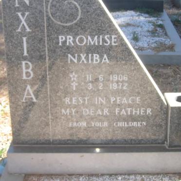 NXIBA Promise 1906-1972