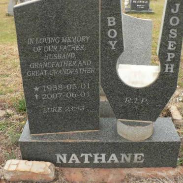 NATHANE Joseph Boy 1938-2007