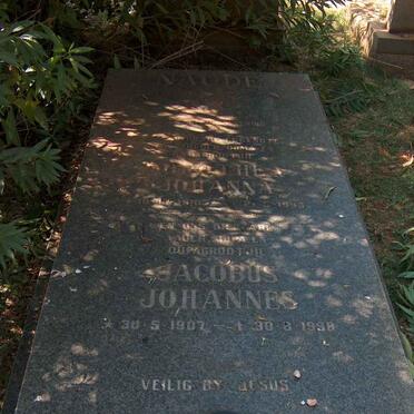 NAUDE Jacobus Johannes 1907-1998 &amp; Dorothea Johanna 1910-1993